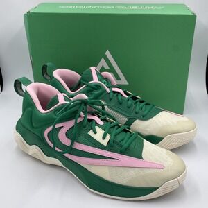 Nike Giannis Immortality 3 Basketball Shoes Green / Pink DZ7533-300 Men's Sz 13